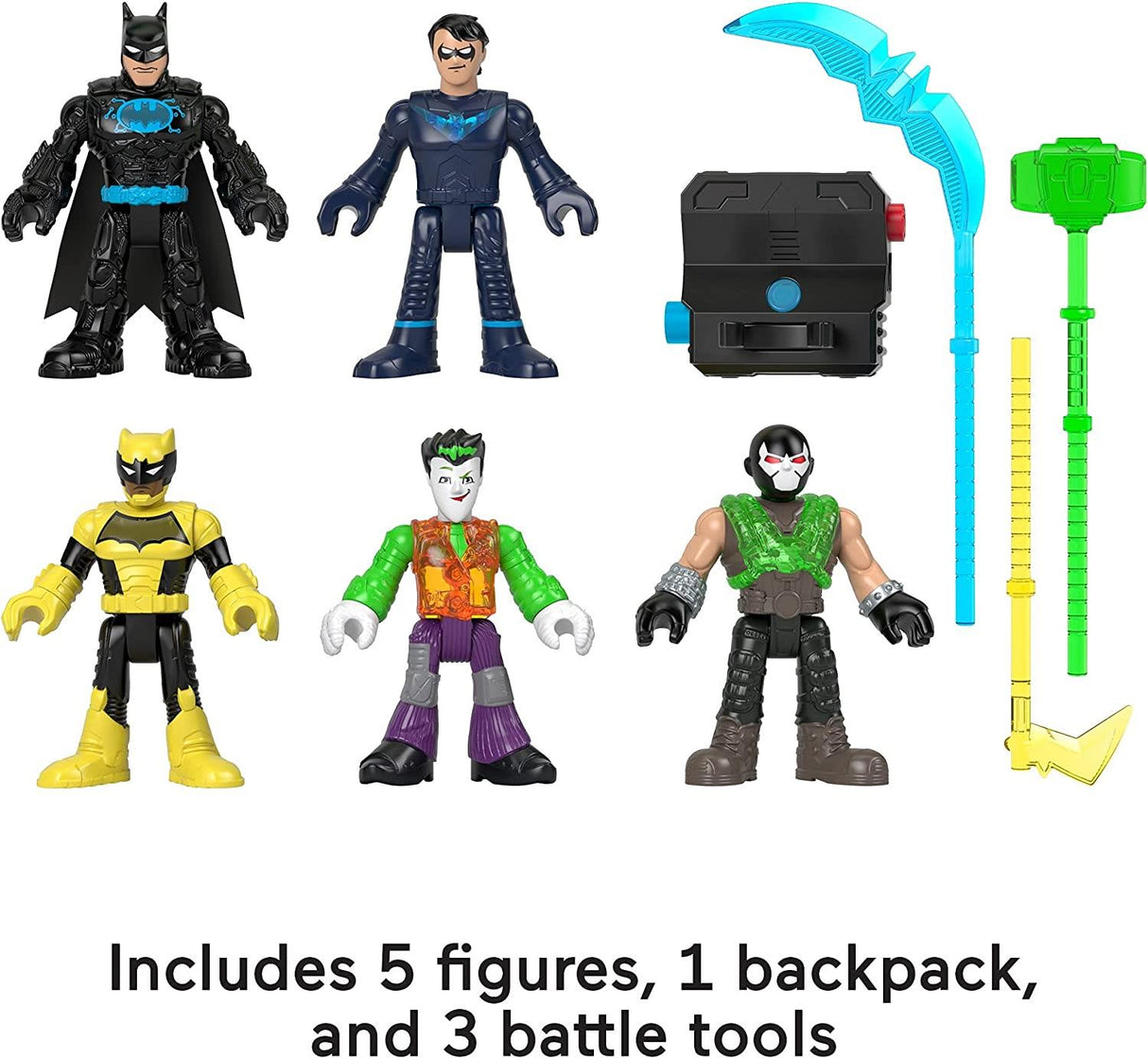 DC Playset with Supreheroes and Supervillains Batman World by Fisher Price Imaginext - UKBuyZone