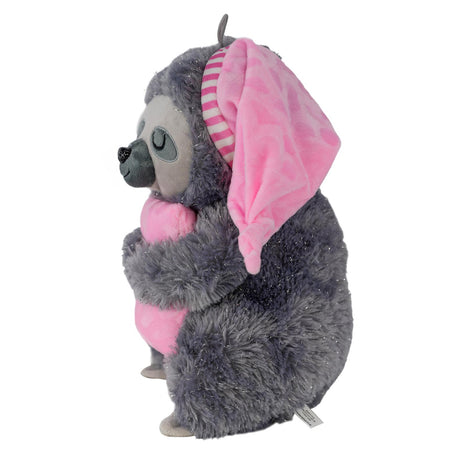 Sloth Plush Toy Stuffed Animal  Baby Gift Pink by The Magic Toy Shop - UKBuyZone