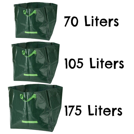 Garden Waste Bag Set of 3 by Geezy - UKBuyZone