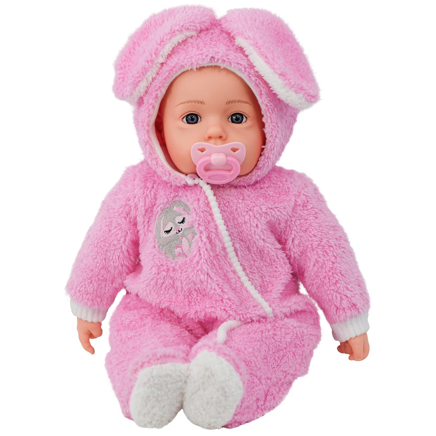 20” Bibi Girl Doll In Baby Pink Jumpsuit by BiBi Doll - UKBuyZone