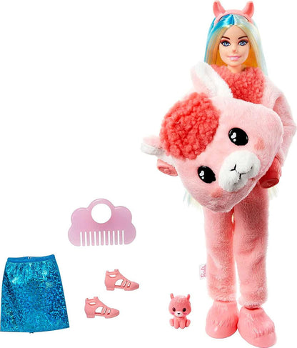 Barbie Cutie Reveal Doll with Llama Plush by Barbie - UKBuyZone
