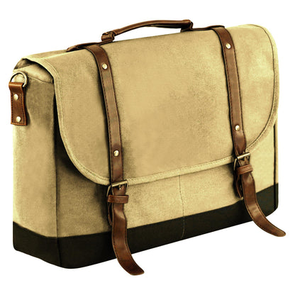Laptop Shoulder Bag (Beige) by GEEZY - UKBuyZone