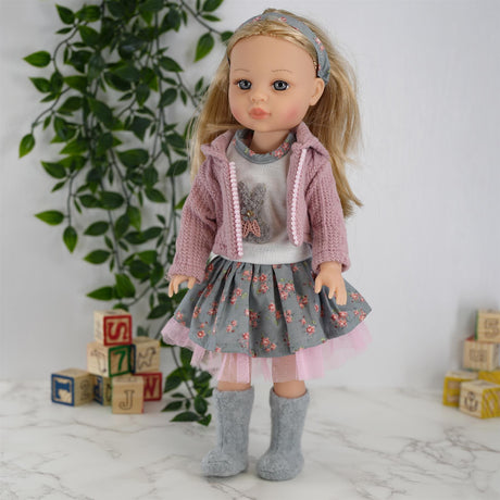 Bibi Fashion Doll - Sophia (Pink Cardigan) by BiBi Doll - UKBuyZone