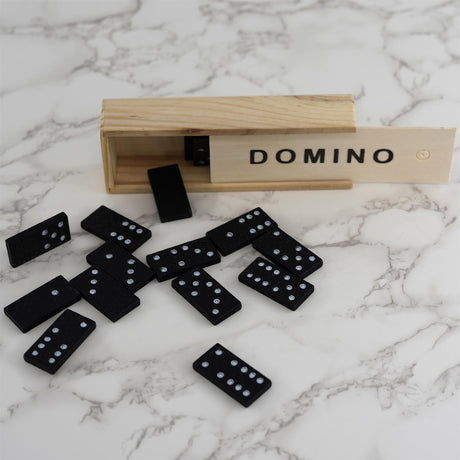 Dominoes Game in Wooden Box by The Magic Toy Shop - UKBuyZone