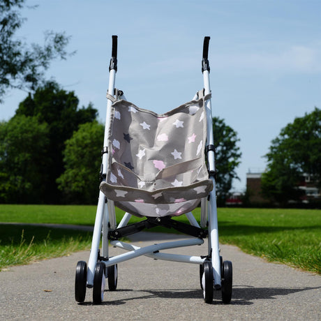 Stars Baby Doll Foldable Stroller by BiBi Doll - UKBuyZone