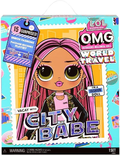 LOL Surprise OMG World Travel City Babe Doll by LOL - UKBuyZone