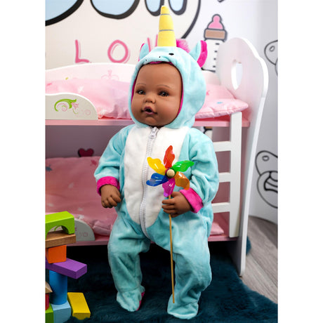 BiBi Outfits - Reborn Doll Clothes (Unicorn) (50 cm / 20") by BiBi Doll - UKBuyZone