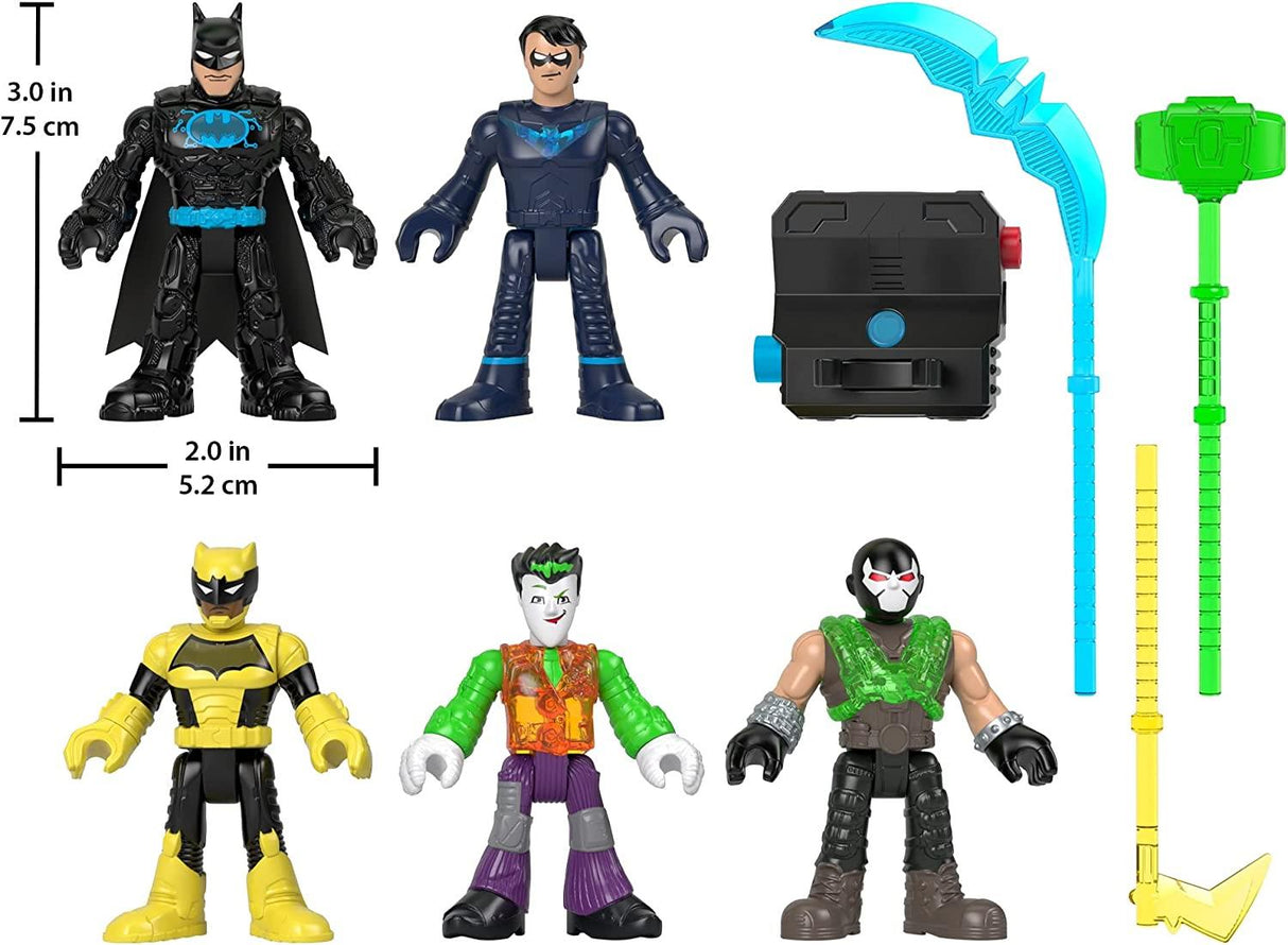 DC Playset with Supreheroes and Supervillains Batman World by Fisher Price Imaginext - UKBuyZone