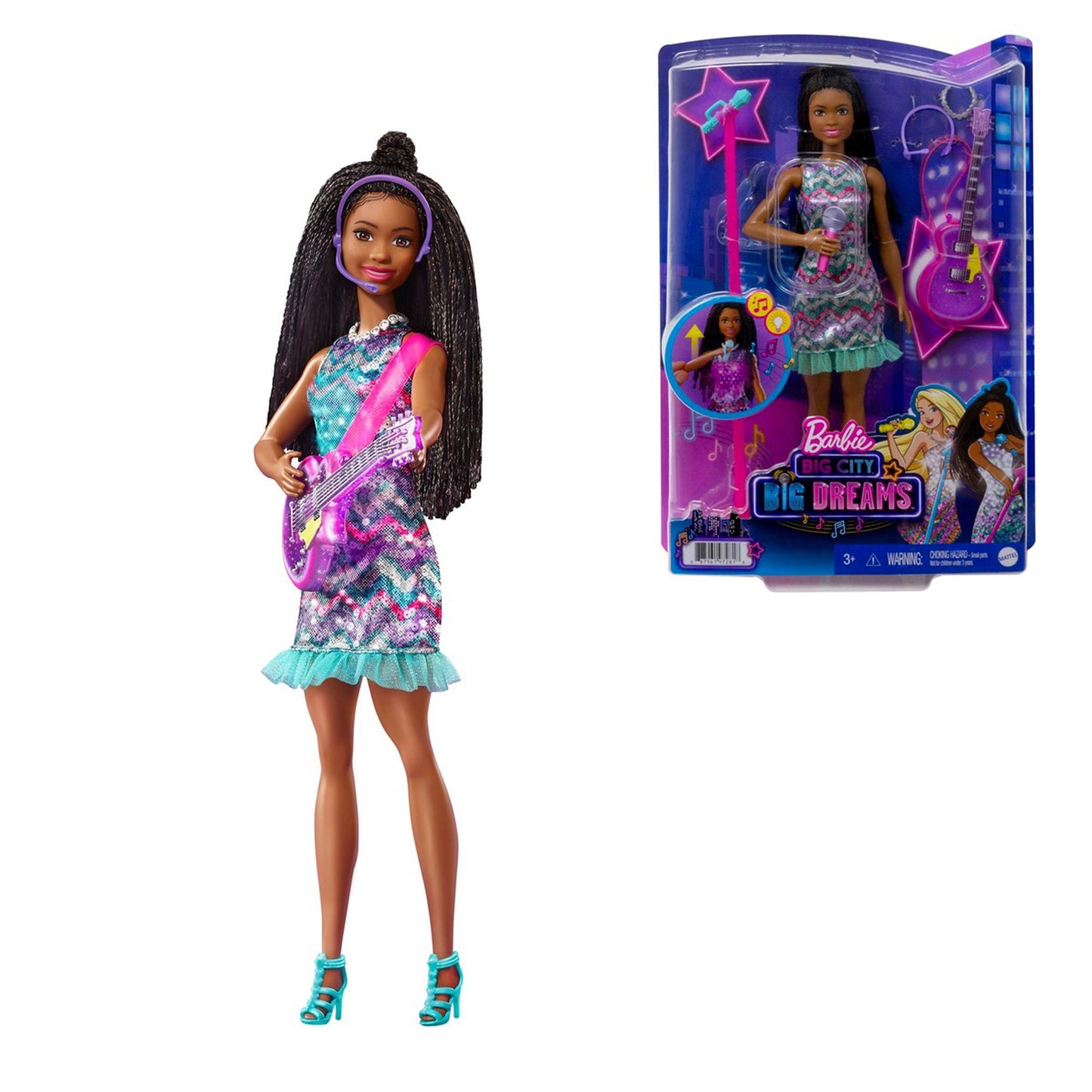 Barbie Big City, Big Dreams Singing Barbie “Brooklyn” Roberts Doll by Barbie - UKBuyZone