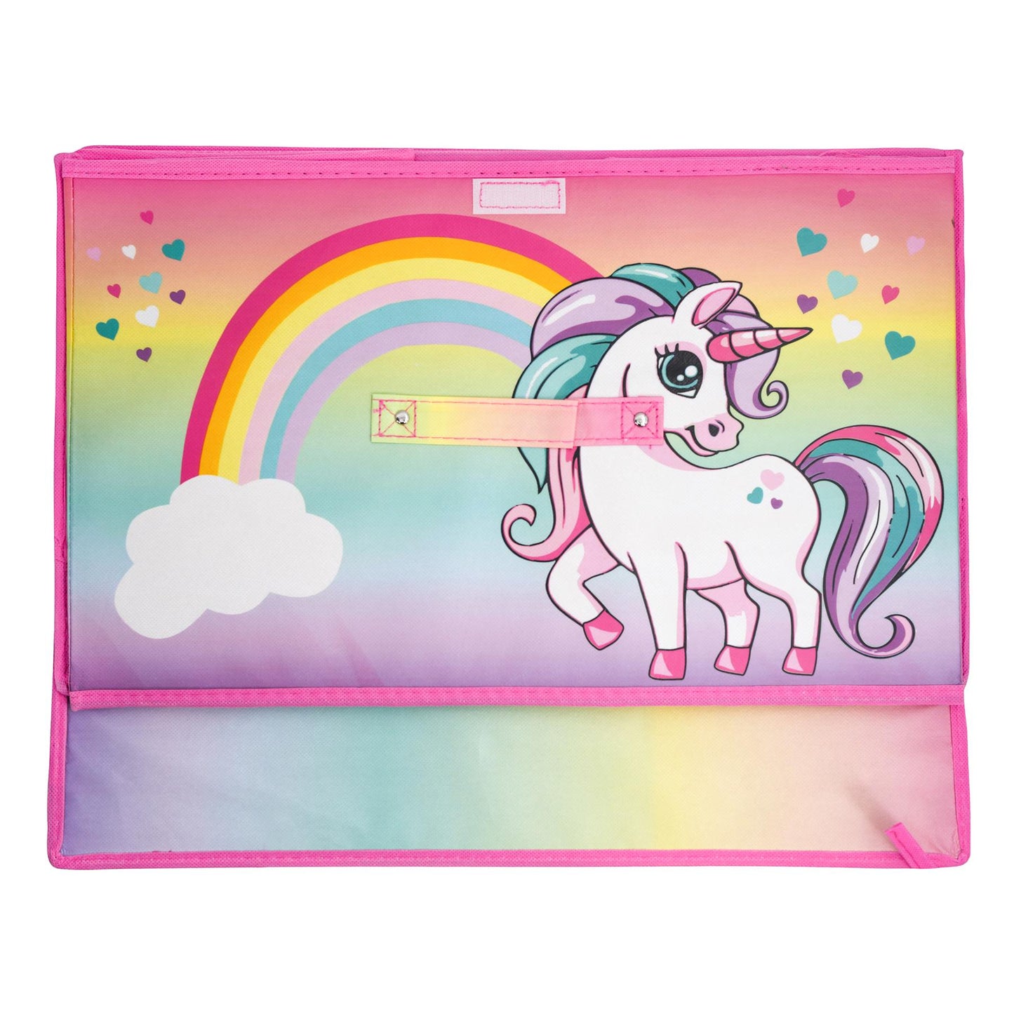 Rainbow Unicorn Storage Box by The Magic Toy Shop - UKBuyZone