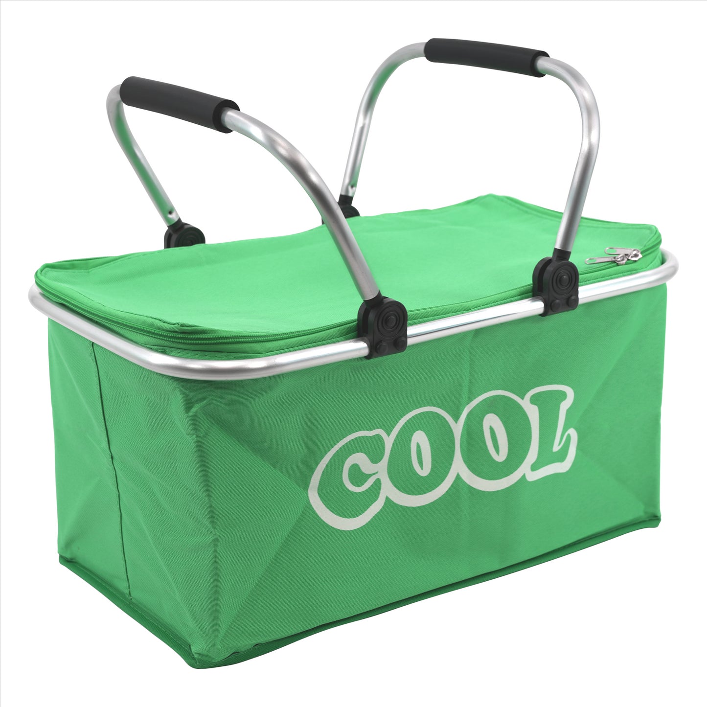 Green Cooler Basket Bag by Geezy - UKBuyZone