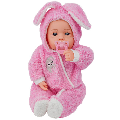 20” Bibi Girl Doll In Baby Pink Jumpsuit by BiBi Doll - UKBuyZone