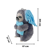 Sloth Plush Toy Stuffed Animal  Baby Gift Blue by The Magic Toy Shop - UKBuyZone