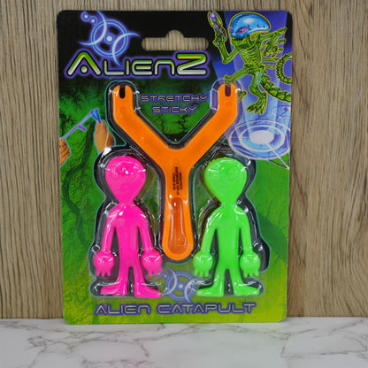 Alien Catapult Stretchy Sticky Slingshot by The Magic Toy Shop - UKBuyZone