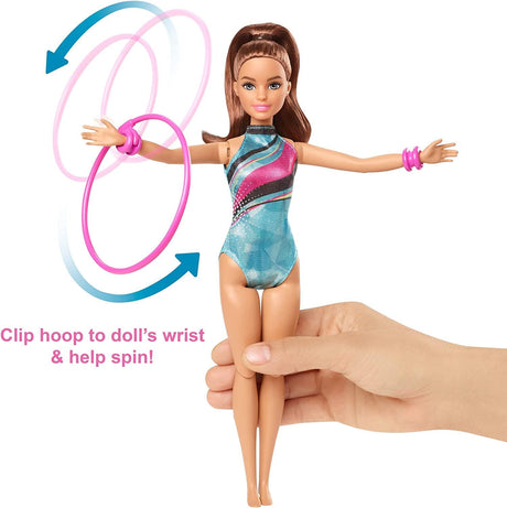 Barbie Spin ‘n Twirl Gymnast Doll and Accessories by Barbie - UKBuyZone