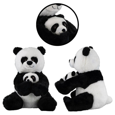 Super Soft Mommy & Baby Panda Plush Toy by The Magic Toy Shop - UKBuyZone