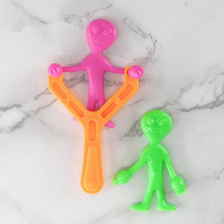 Alien Catapult Stretchy Sticky Slingshot by The Magic Toy Shop - UKBuyZone