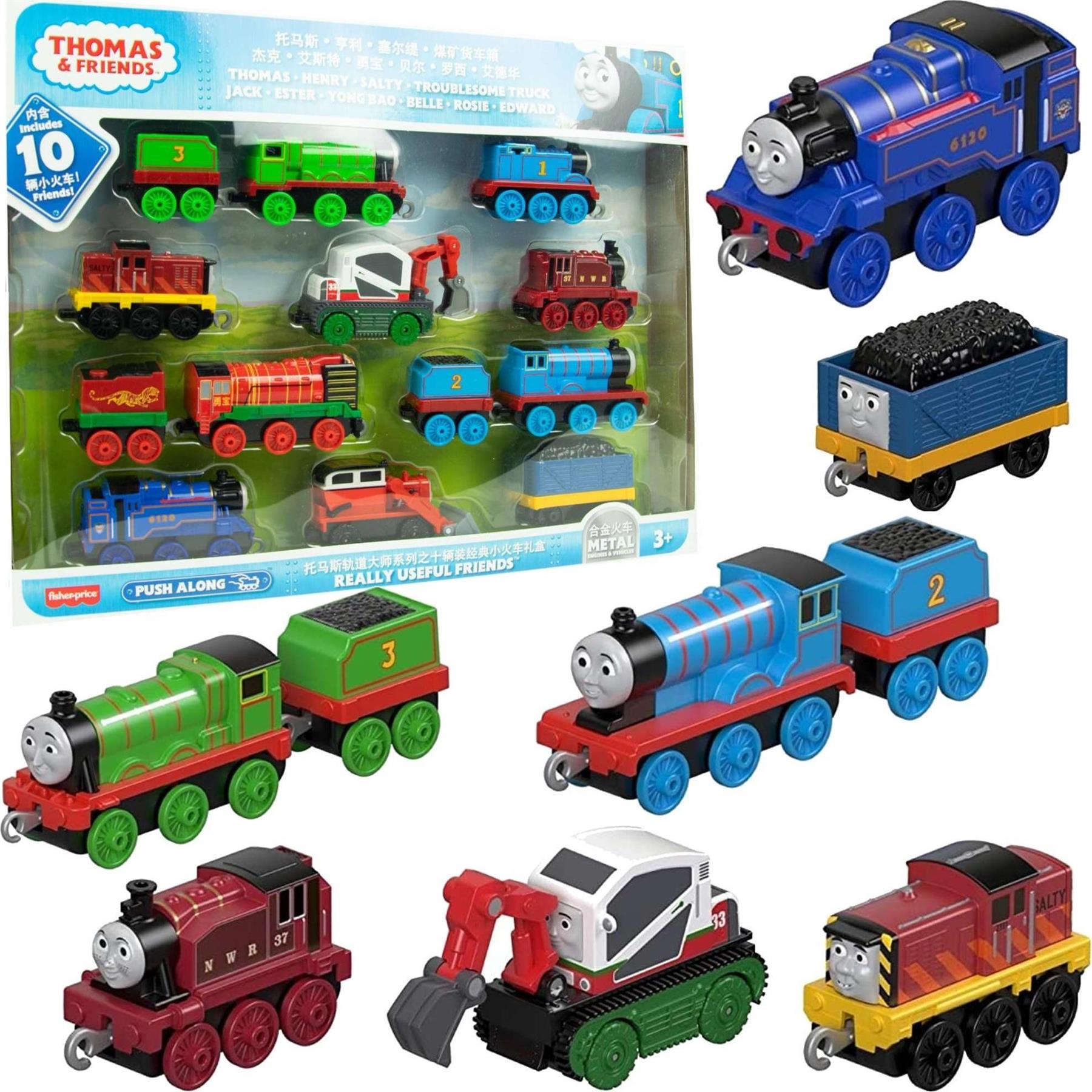 Thomas & Friends Metal Engines Assortment 10 Pieces Set by TrackMaster - UKBuyZone