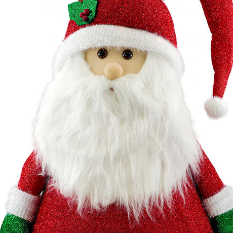 Collapsible Santa Christmas Decoration with LED lights by The Magic Toy Shop - UKBuyZone