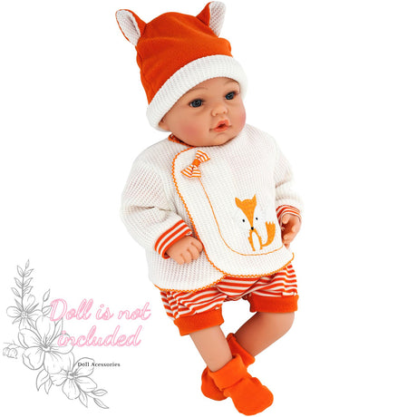 BiBi Outfits - Reborn Doll Clothes (Fox) (50 cm / 20") by BiBi Doll - UKBuyZone