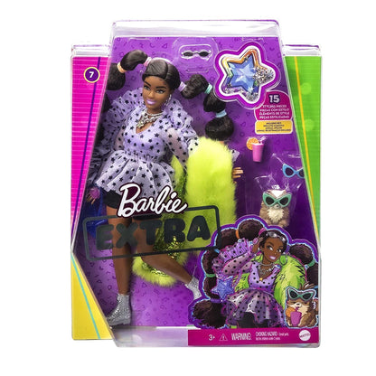 Barbie Extra Doll with Pigtails and Bobble Hair Playset by Barbie - UKBuyZone