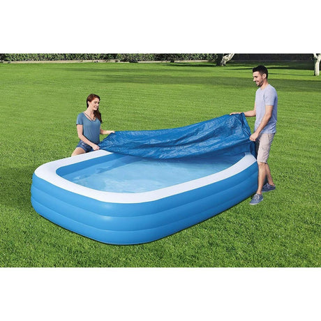 Bestway Pool Bestway Flow Clear Rectangle Pool Covers 8.5 ft