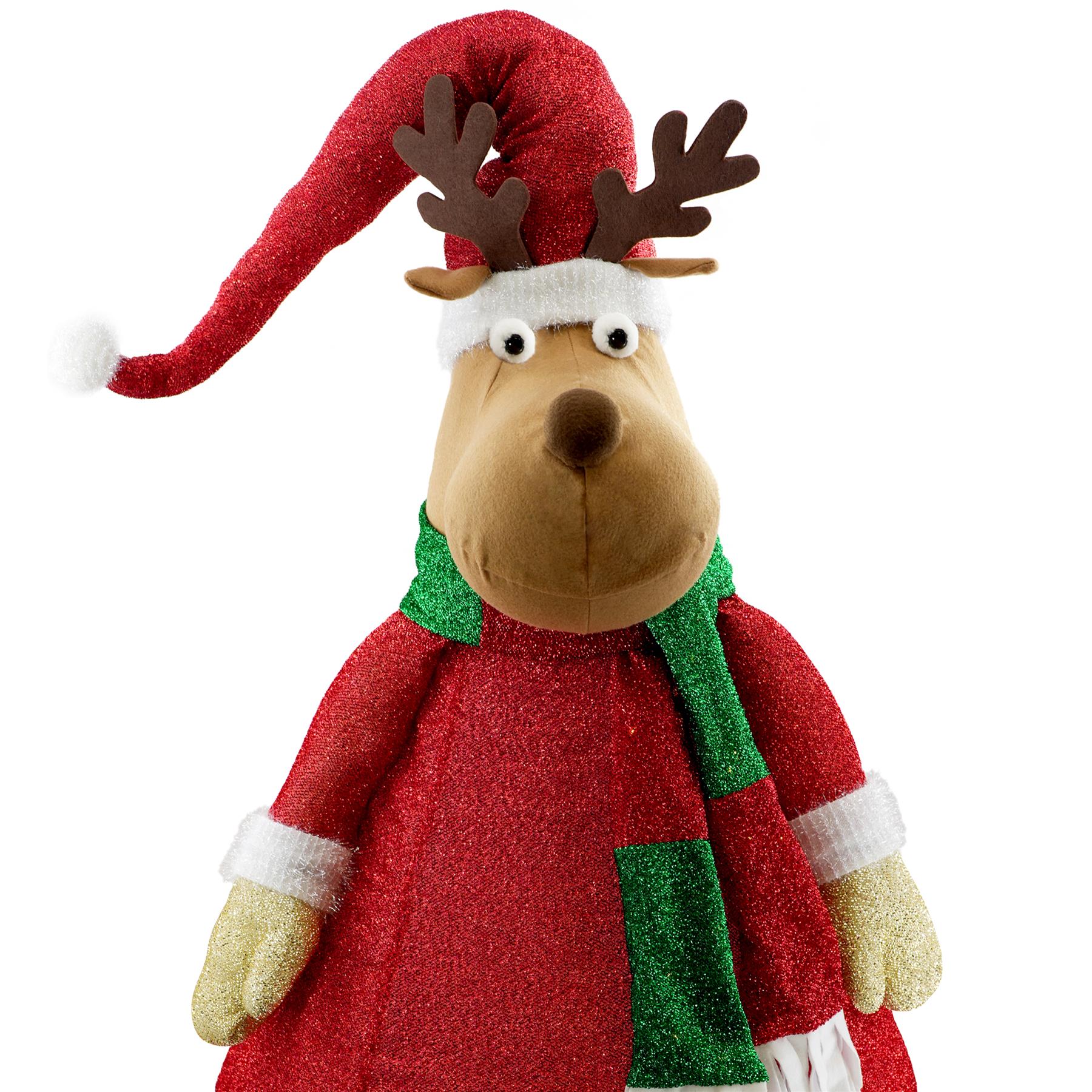 Collapsible Raindeer Christmas Decoration with LED lights by Tha Magic Toy Shop - UKBuyZone