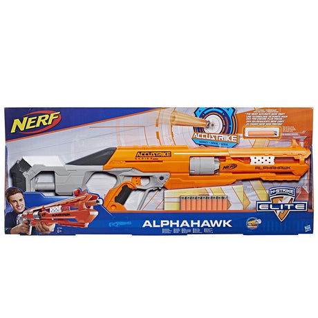 Nerf N-Strike Elite Accu Series AlphaHawk Blaster Dart Gun by Nerf - UKBuyZone