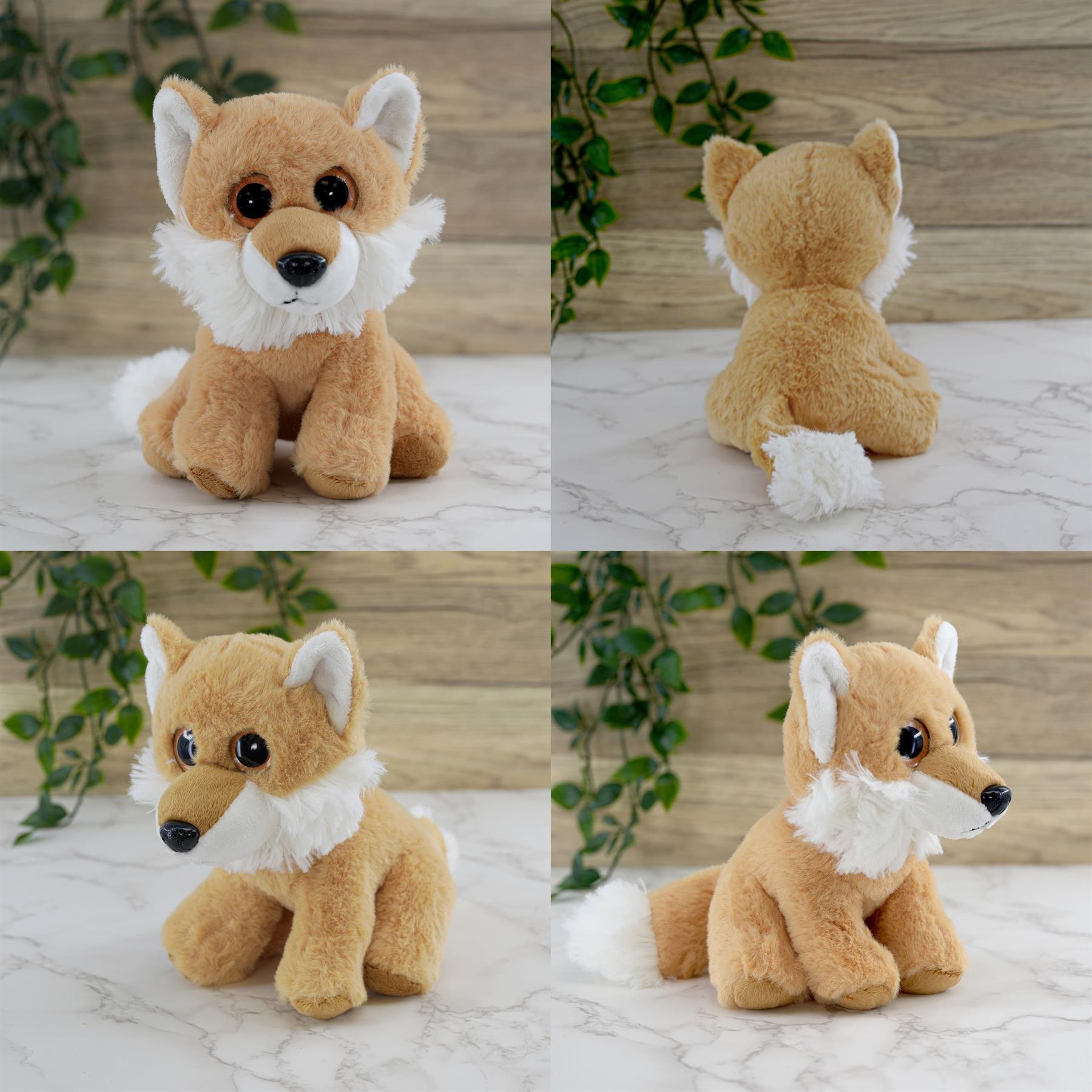 Set of 6 Soft Plush Animals Toys by The Magic Toy Shop - UKBuyZone