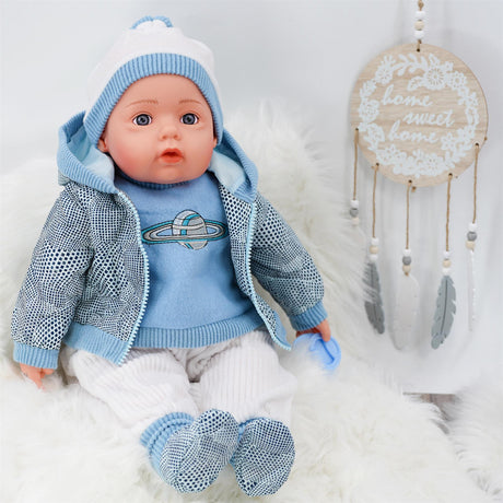 20" Bibi Boy Doll In Blue Space Jacket by BiBi Doll - UKBuyZone