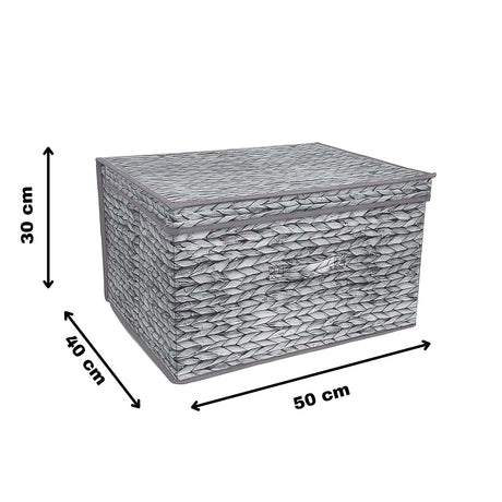 Weave Grey Storage Box by The Magic Toy Shop - UKBuyZone