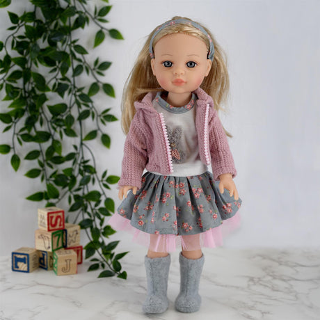 Bibi Fashion Doll - Sophia (Pink Cardigan) by BiBi Doll - UKBuyZone