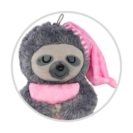 Sloth Plush Toy Stuffed Animal  Baby Gift Pink by The Magic Toy Shop - UKBuyZone