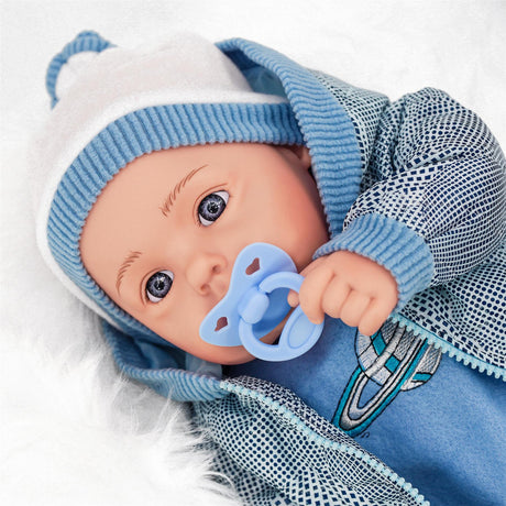 20" Bibi Boy Doll In Blue Space Jacket by BiBi Doll - UKBuyZone