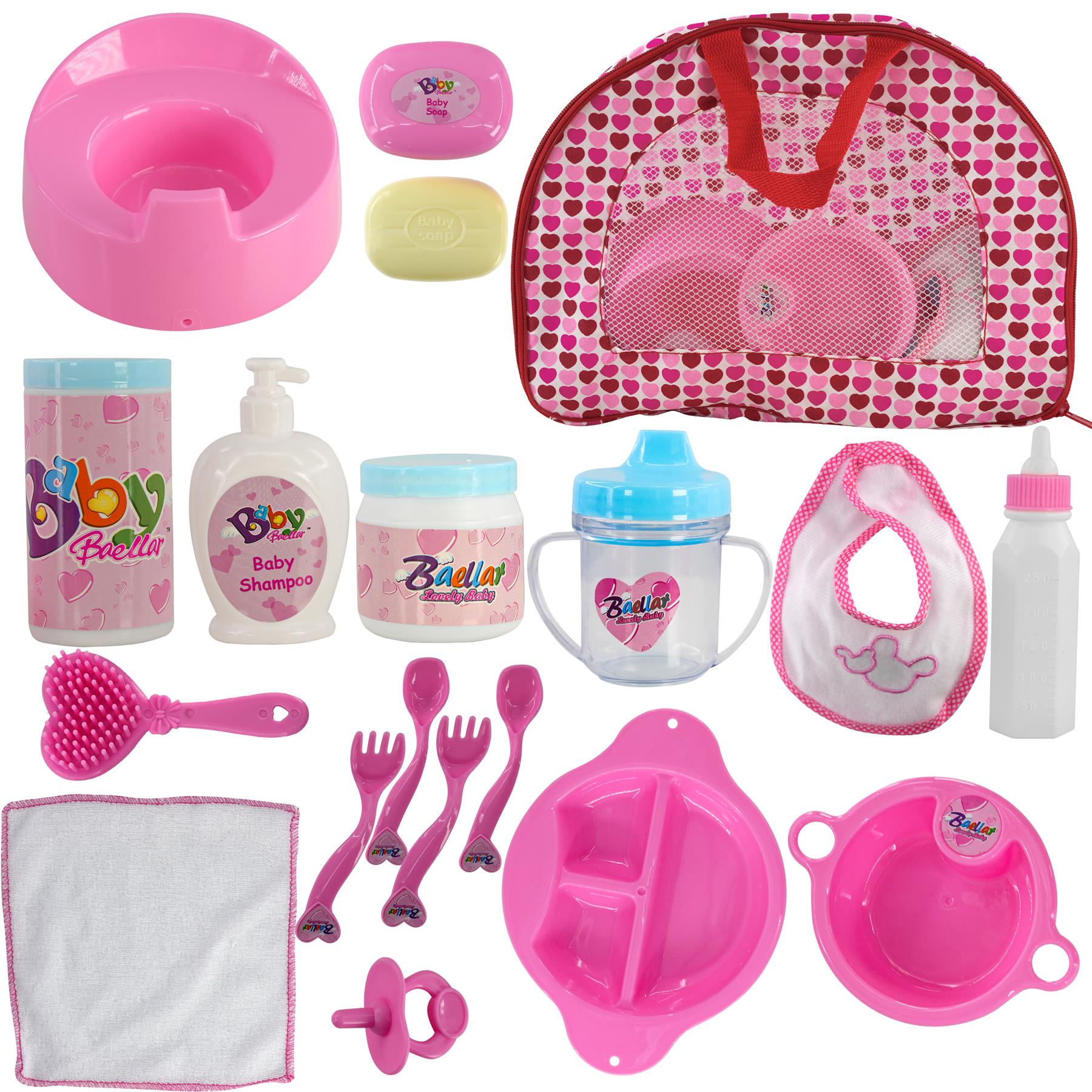 Baby doll store accessories set