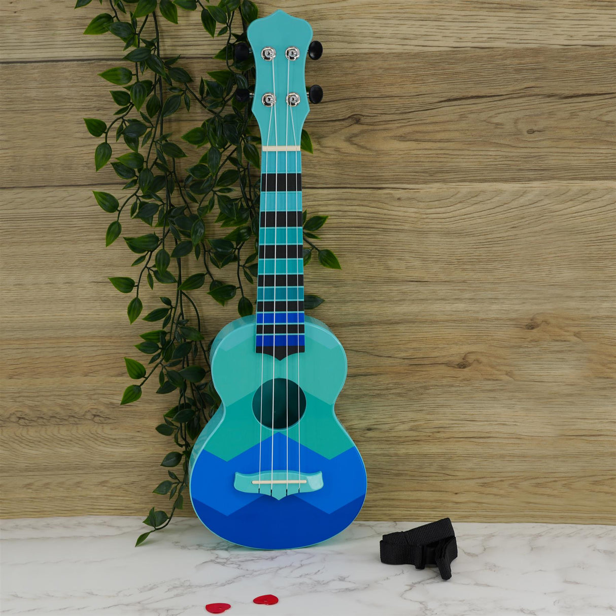 Ukulele 4 Strings Blue Musical Instrument by The Magic Toy Shop - UKBuyZone