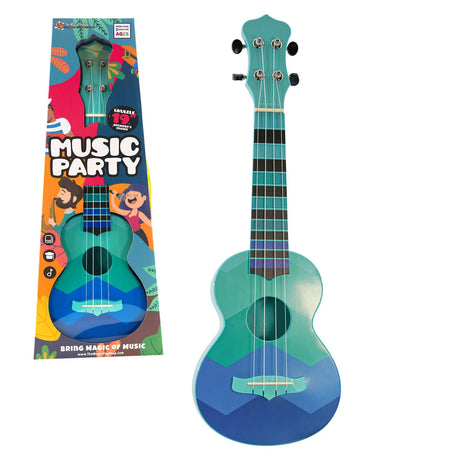 Ukulele 4 Strings Blue Musical Instrument by The Magic Toy Shop - UKBuyZone