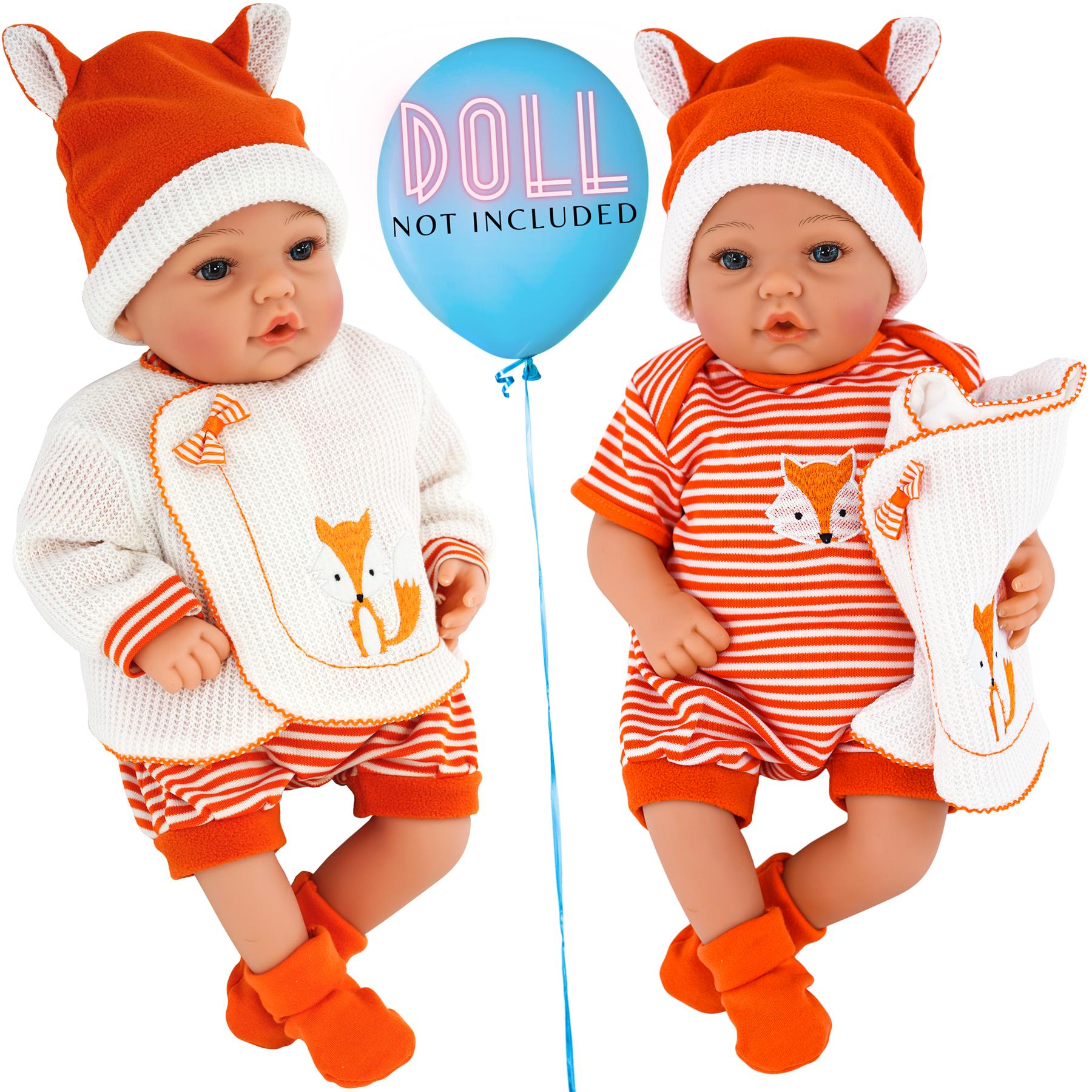 BiBi Outfits - Reborn Doll Clothes (Fox) (50 cm / 20") by BiBi Doll - UKBuyZone
