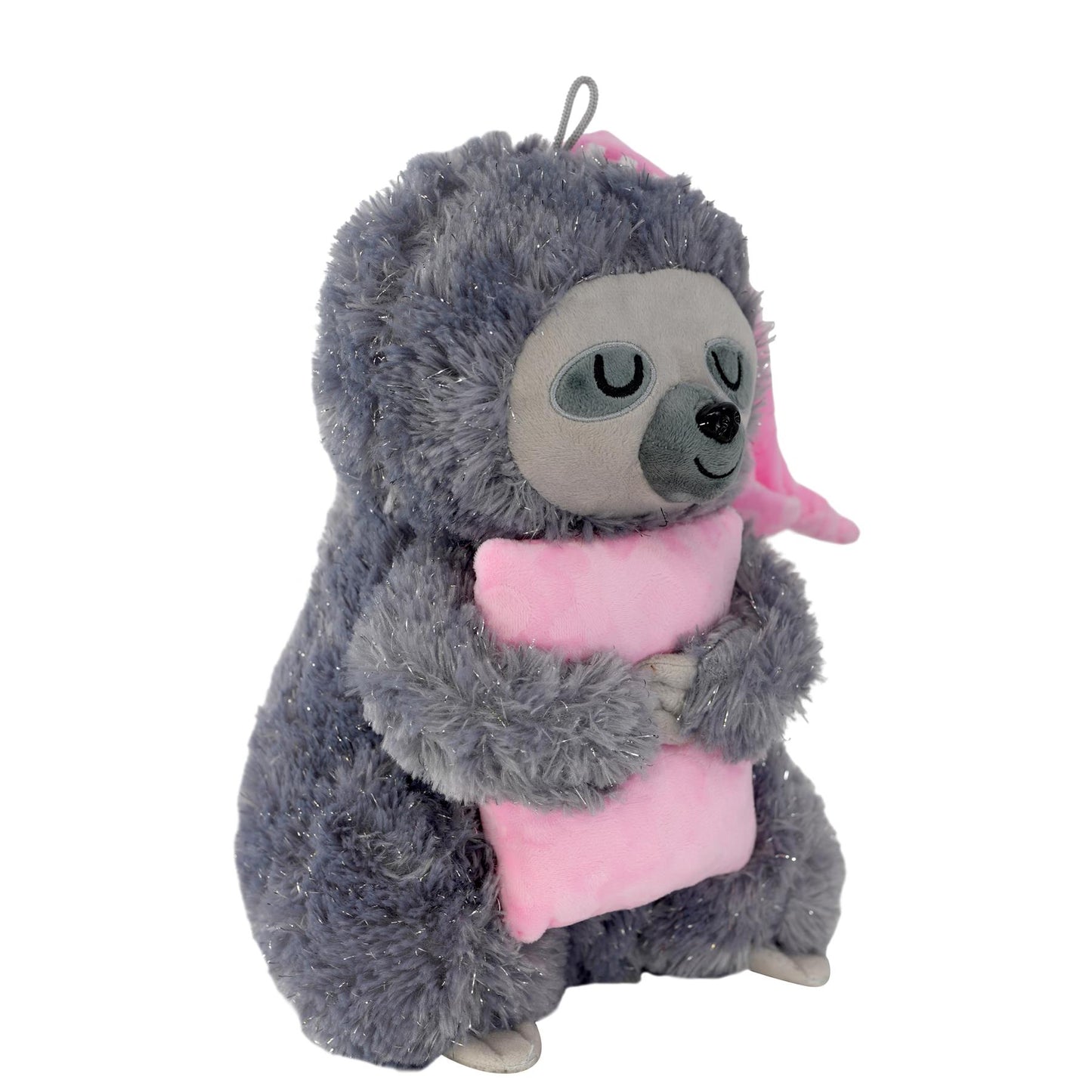 Sloth Plush Toy Stuffed Animal  Baby Gift Pink by The Magic Toy Shop - UKBuyZone