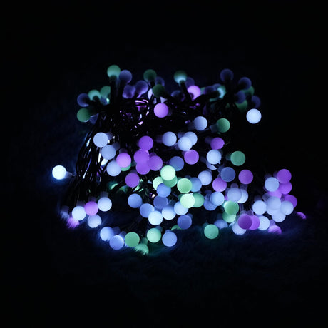 200 Berry Christmas LED Lights Pastel by Geezy - UKBuyZone