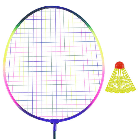 3 Piece Multicoloured Badminton Racquet Set by Geezy - UKBuyZone