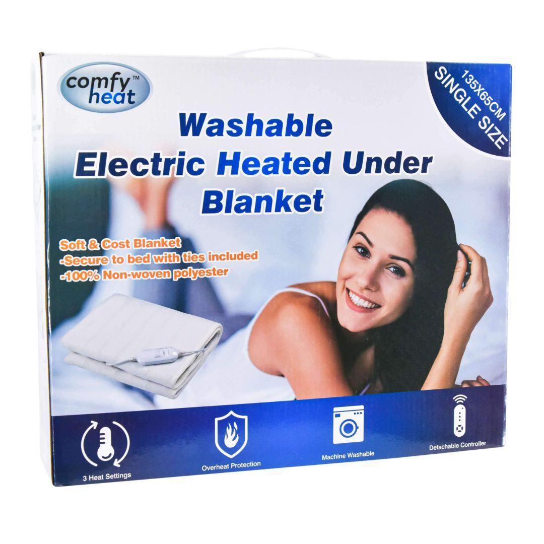 GEEZY Blanket Electric Heated Blanket with 3 Heat Setting Controller