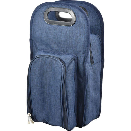 2 Person Denim Wine Bottle Cooler by GEEZY - UKBuyZone