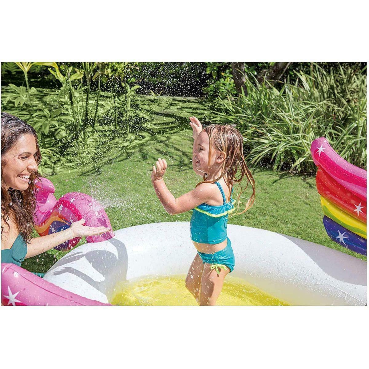 Mystic Unicorn Spray Paddling Pool by The Magic Toy Shop - UKBuyZone