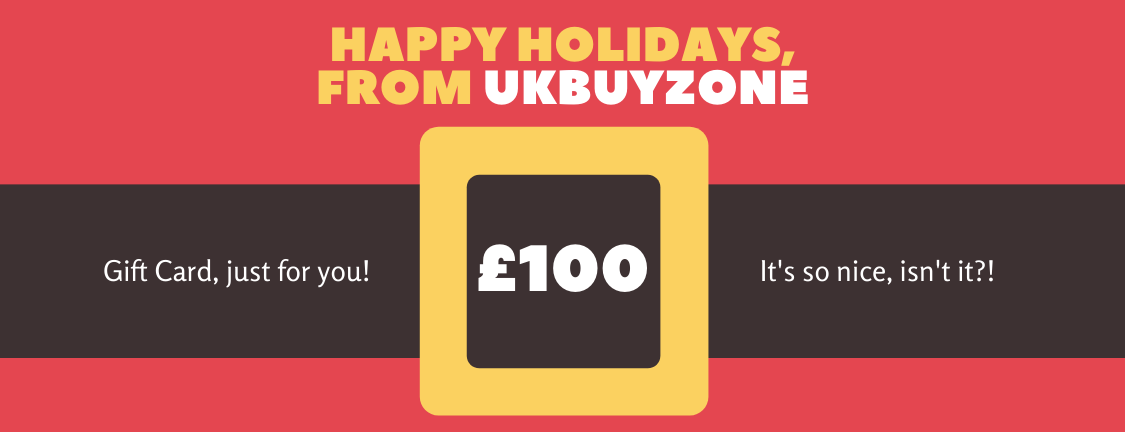 UKbuyzone Gift Cards £100.00 UKBuyzone Holiday Giftcard