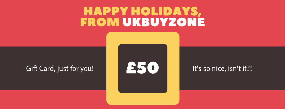 UKbuyzone Gift Cards £50.00 UKBuyzone Holiday Giftcard